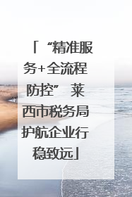 “精准服务+全流程防控” 莱西市税务局护航企业行稳致远