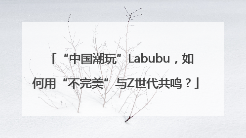 “中国潮玩”Labubu，如何用“不完美”与Z世代共鸣？