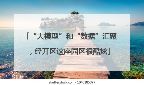 “大模型”和“数据”汇聚，经开区这座园区很酷炫