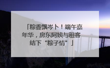 粽香飘岑卜！端午嘉年华，房东阿姨与租客结下“粽子情”