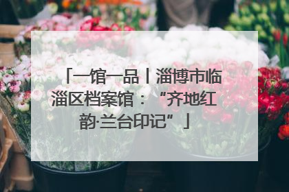 一馆一品丨淄博市临淄区档案馆：“齐地红韵·兰台印记”