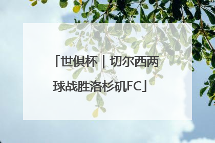 世俱杯｜切尔西两球战胜洛杉矶FC