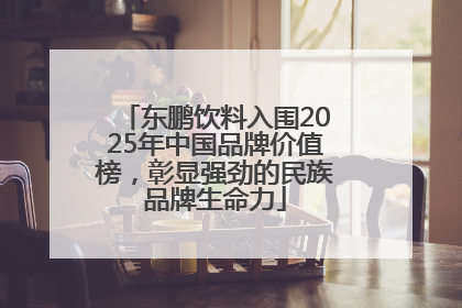 东鹏饮料入围2025年中国品牌价值榜，彰显强劲的民族品牌生命力