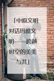 中原文明对话玛雅文明——跨越时空的美美与共