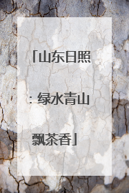 山东日照：绿水青山飘茶香