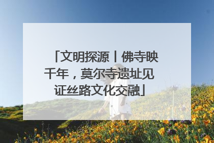 文明探源丨佛寺映千年，莫尔寺遗址见证丝路文化交融