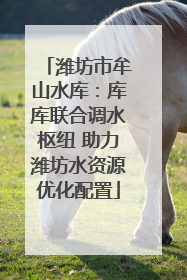 潍坊市牟山水库：库库联合调水枢纽 助力潍坊水资源优化配置
