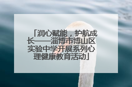 润心赋能，护航成长——淄博市博山区实验中学开展系列心理健康教育活动