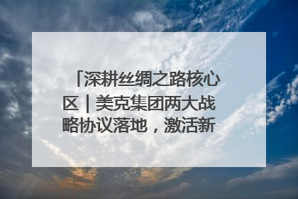 深耕丝绸之路核心区｜美克集团两大战略协议落地，激活新疆开放新动能