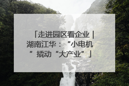 走进园区看企业｜湖南江华：“小电机”撬动“大产业”
