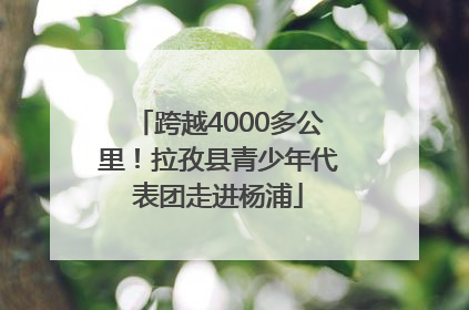 跨越4000多公里！拉孜县青少年代表团走进杨浦