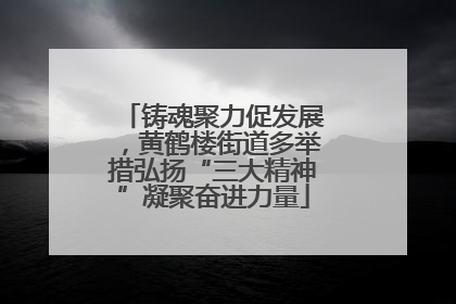 铸魂聚力促发展，黄鹤楼街道多举措弘扬“三大精神”凝聚奋进力量