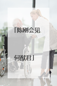 陈刚会见何猷君